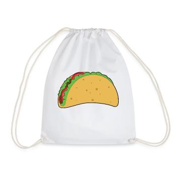 Taco - Turnbeutel - Weiß - Vorne