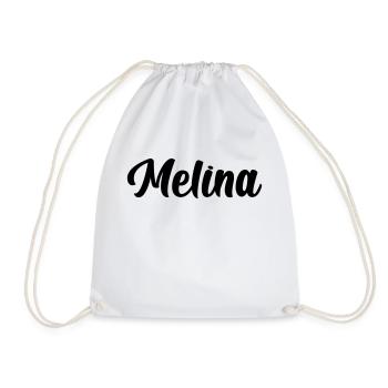Melina - Turnbeutel - Weiß - Vorne