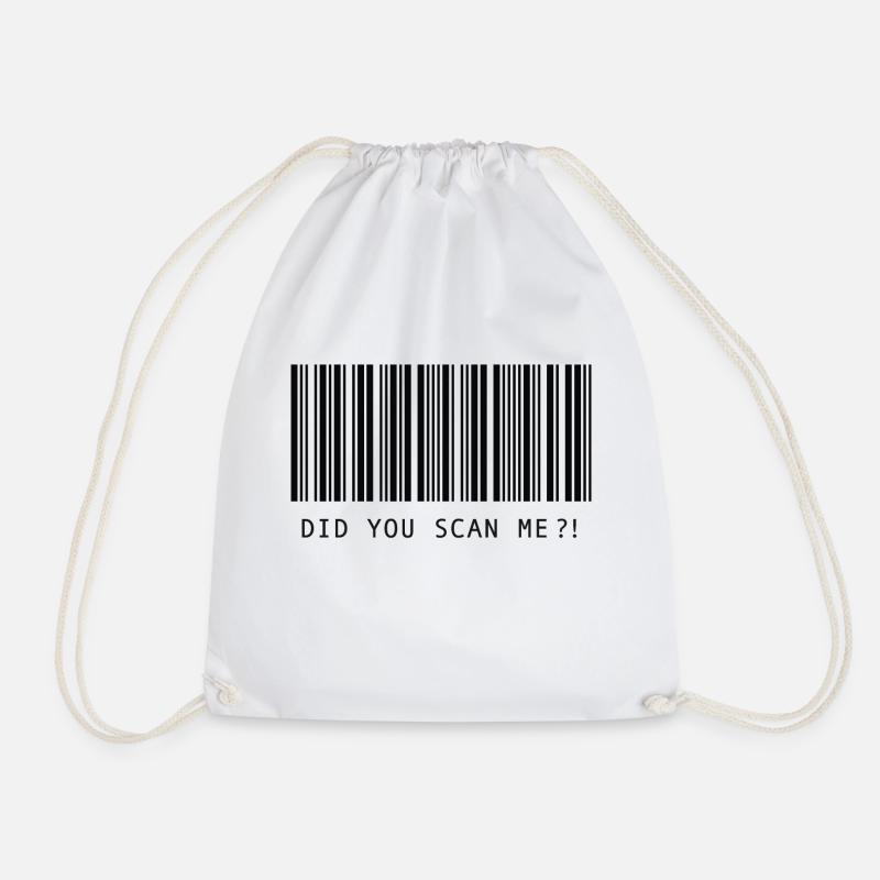 Did you scan me?! - Turnbeutel - Weiß