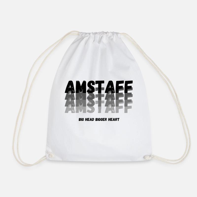Amstafflove - Turnbeutel - Weiß
