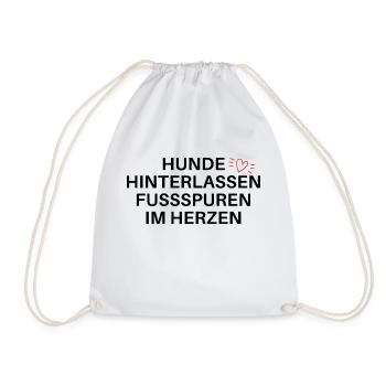 Hundespruch - Turnbeutel - Weiß - Vorne