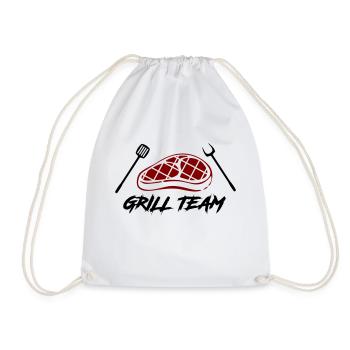 Grill Team - Drawstring Bag - white - Front