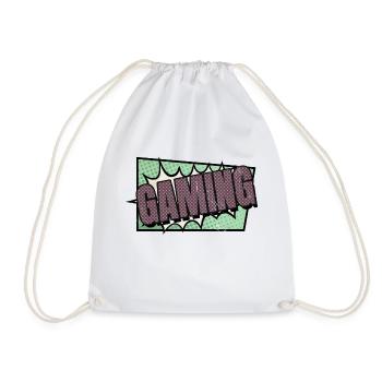Beer Statement Games Funny Birthday Gaming Shirt - Sac de sport léger - blanc - Devant
