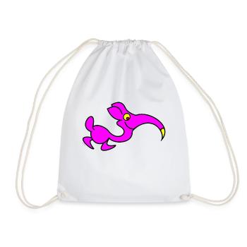 Dragon kids shirt - Turnbeutel - Weiß - Vorne