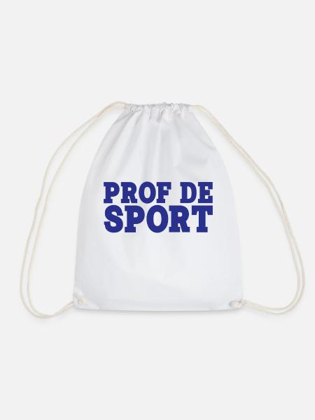 Sportlehrer - Turnbeutel - Weiß