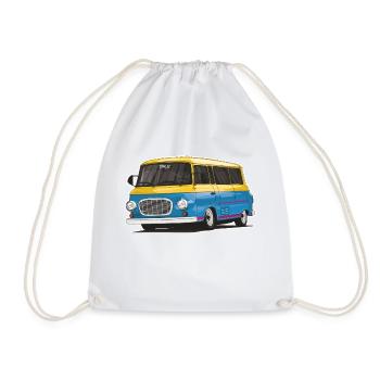 Barkas B1000 // Illustration - Sac de sport léger - blanc - Devant