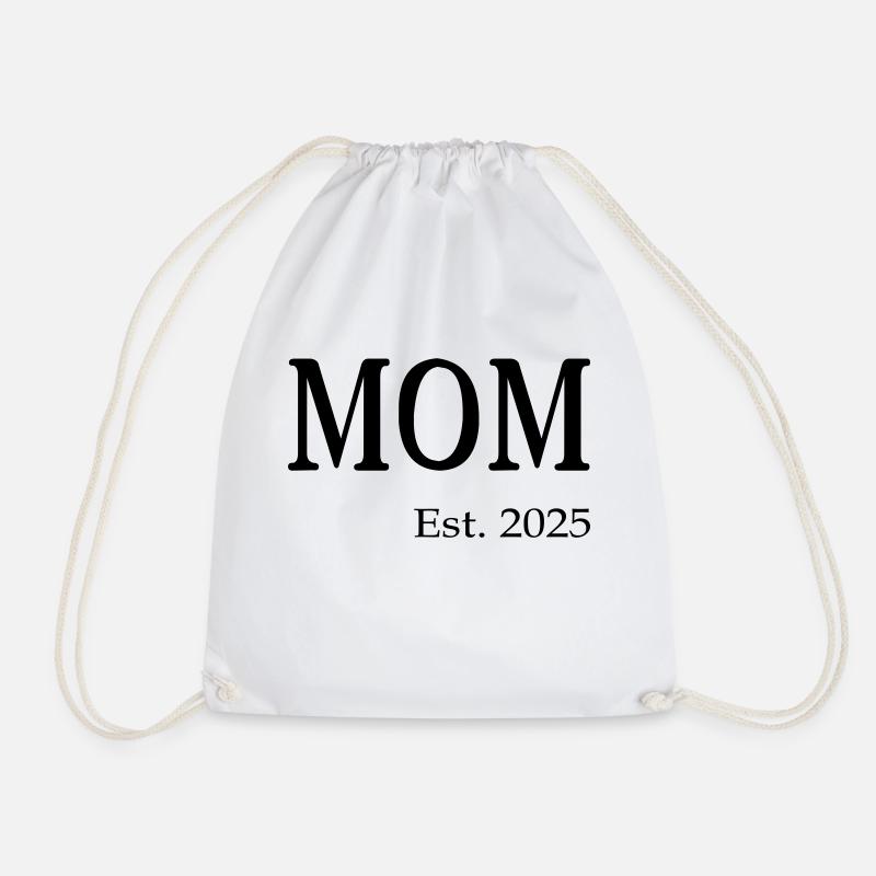 MOM 2025 - Drawstring Bag - white