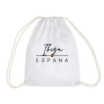 Spain - Ibiza - Spanien - Espana - Turnbeutel - Weiß - Vorne