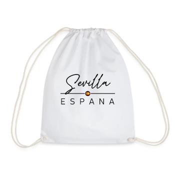Spain - Seville - Spain - España - Drawstring Bag - white - Front