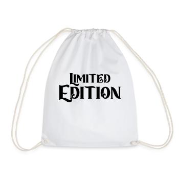 Limited Edition - Drawstring Bag - white - Front