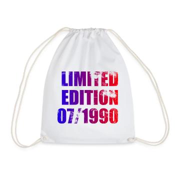 35e anniversaire Edition limitée 07/1990 - Sac de sport léger - blanc - Devant