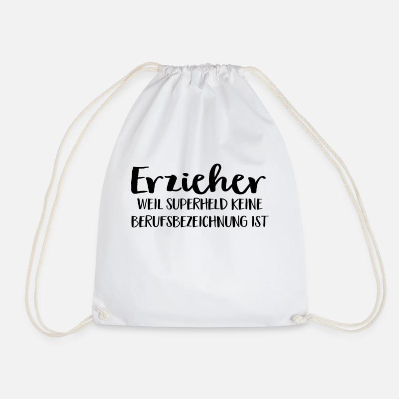 Erzieher - Turnbeutel - Weiß