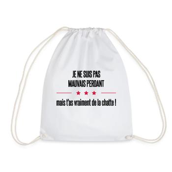 je ne suis - Sac de sport léger - blanc - Devant