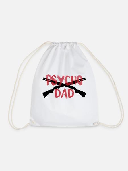PSYCHO DAD - Turnbeutel - Weiß