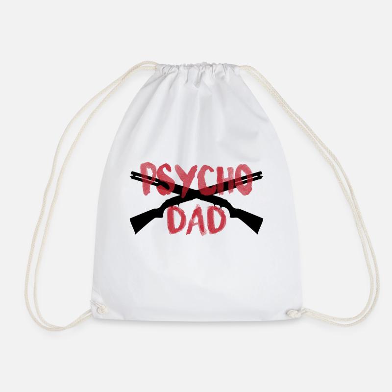 PSYCHO DAD - Turnbeutel - Weiß