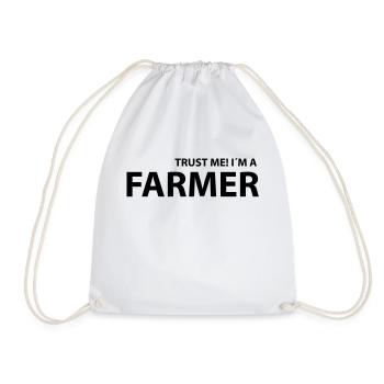 farmer - Sac de sport léger - blanc - Devant