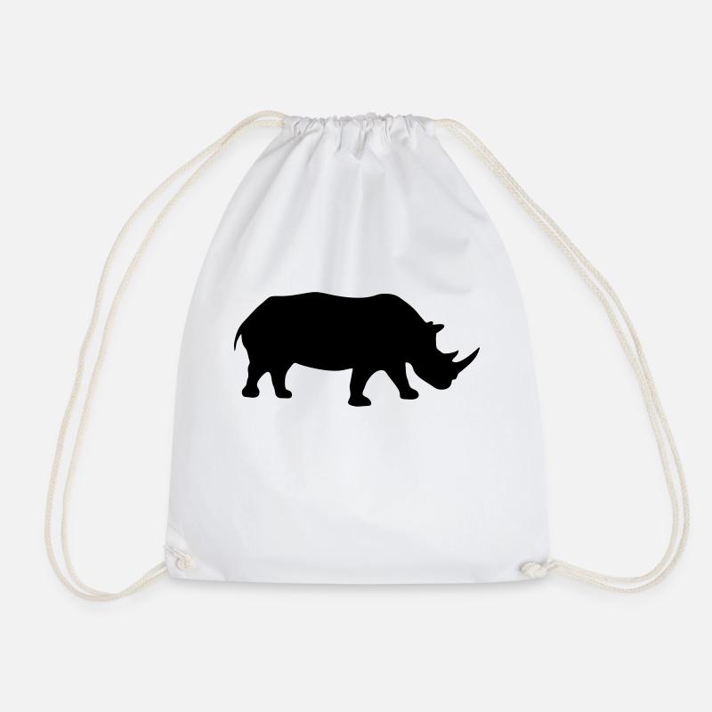 nashorn - Turnbeutel - Weiß