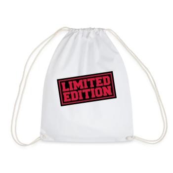 Cool Limited Edition Design - Drawstring Bag - white - Front