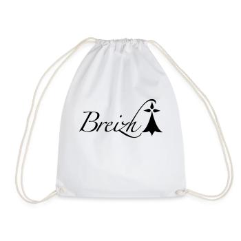 Breizh Bretagne - Sac de sport léger - blanc - Devant