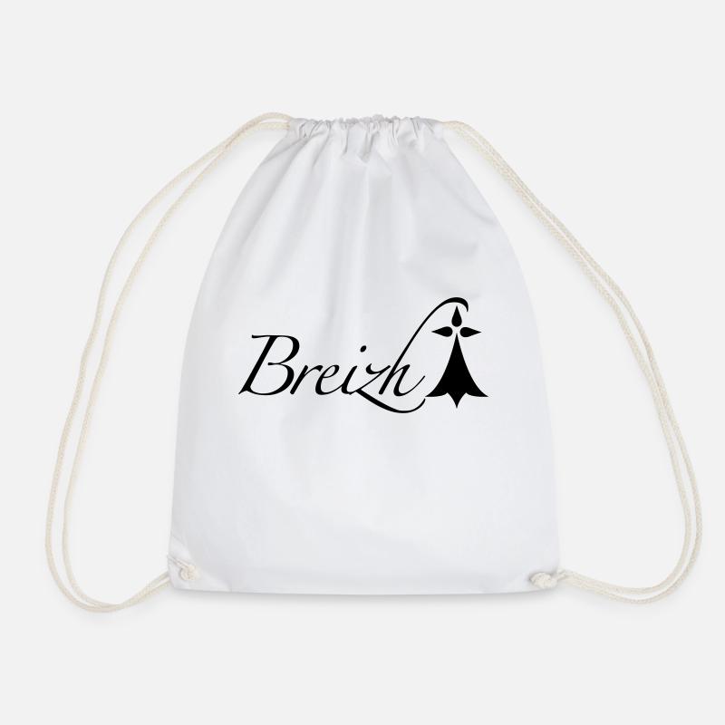 Breizh Bretagne - Sac de sport léger - blanc