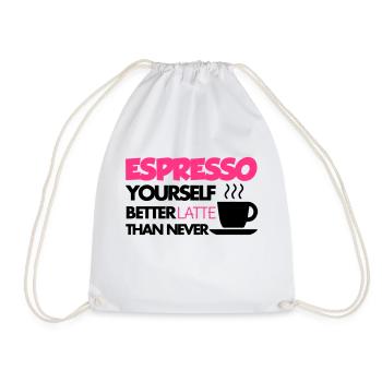 Coffee - Sac de sport léger - blanc - Devant