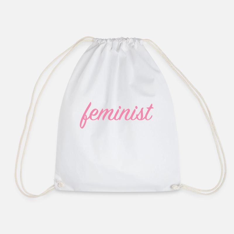Feminist - Turnbeutel - Weiß