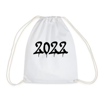 2022 - Turnbeutel - Weiß - Vorne