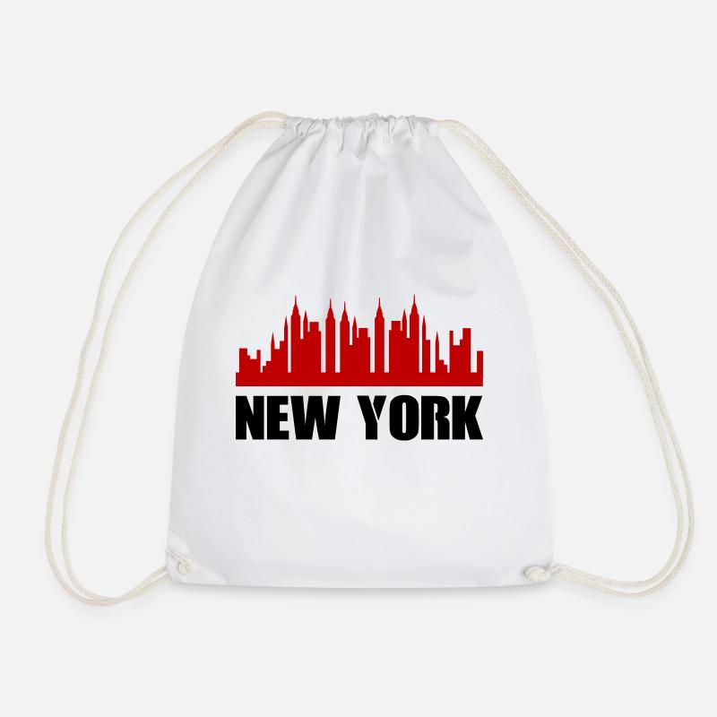 New York - Turnbeutel - Weiß