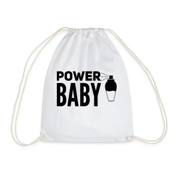 Bébé Puissance - Sac de sport léger - blanc - Devant