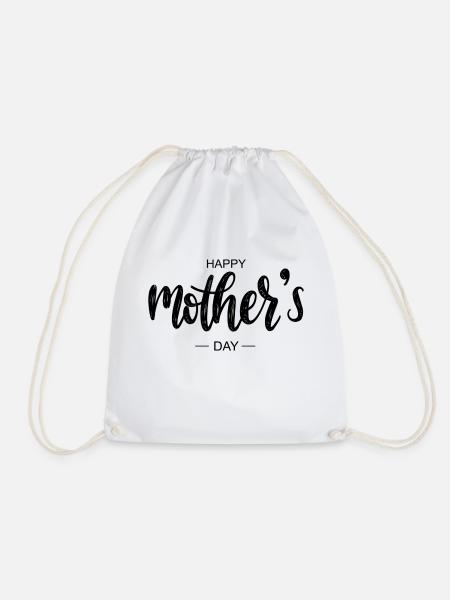 Happy Mother’s Day - Turnbeutel - Weiß