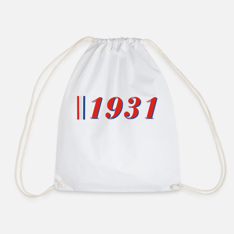 Année 1931 - Sac de sport léger - blanc