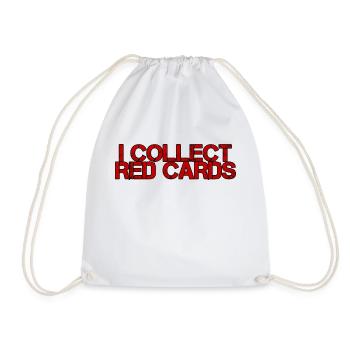 Je reçois des cartons rouges 3 - Sac de sport léger - blanc - Devant