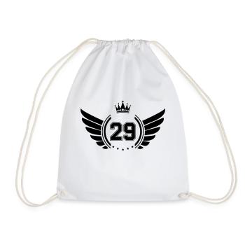 Coat of arms 29 - Drawstring Bag - white - Front