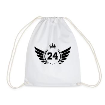 Coat of arms 24 - Drawstring Bag - white - Front