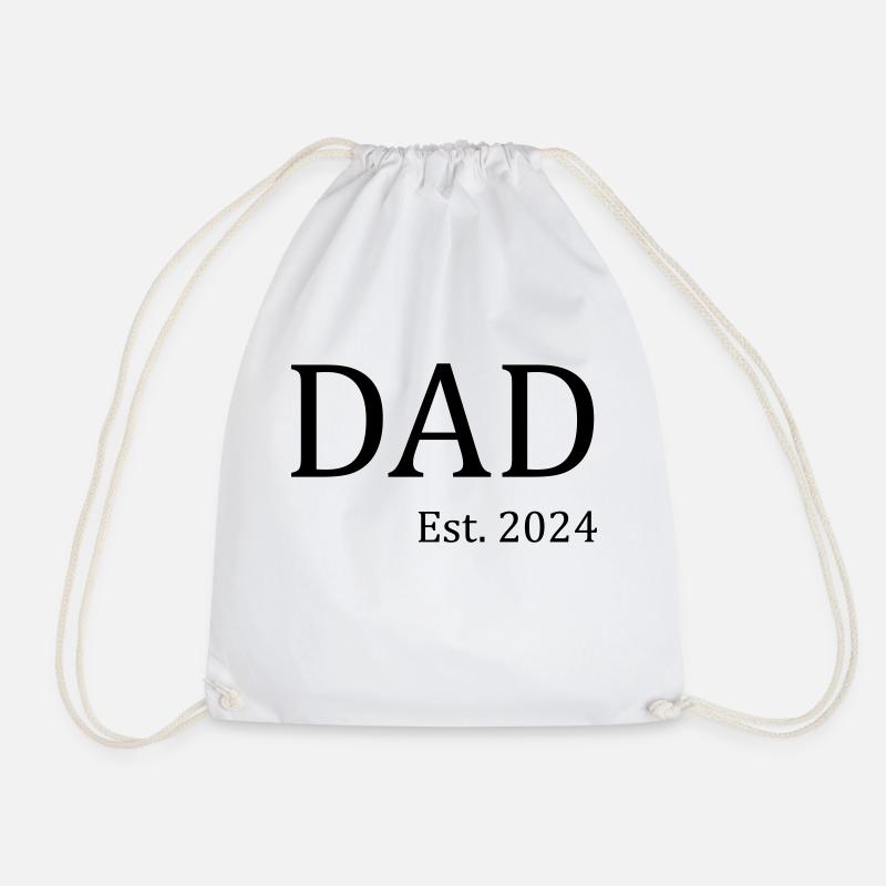 Dad Est. 2024 - Turnbeutel - Weiß