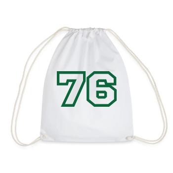 Numéro 76 sport - Sac de sport léger - blanc - Devant