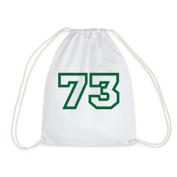 Numéro 73 sport - Sac de sport léger - blanc - Devant