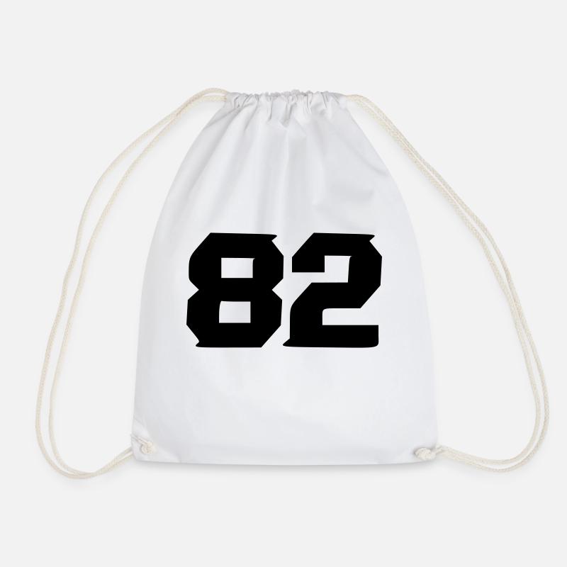 82 - Drawstring Bag - white