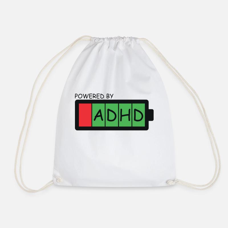 ADHS - Turnbeutel - Weiß