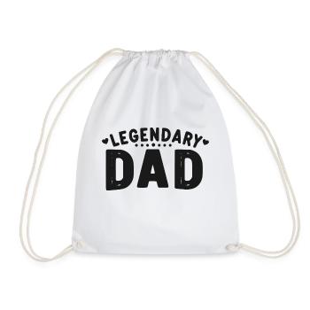 Papa légendaire - Sac de sport léger - blanc - Devant