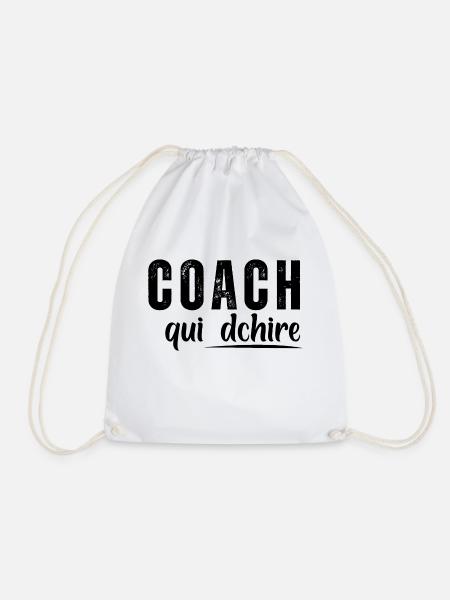 Coach Qui Déchire - Sac de sport léger - blanc