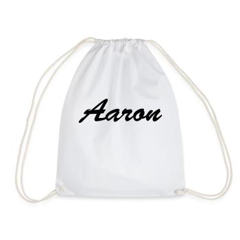 Aaron - Turnbeutel - Weiß - Vorne