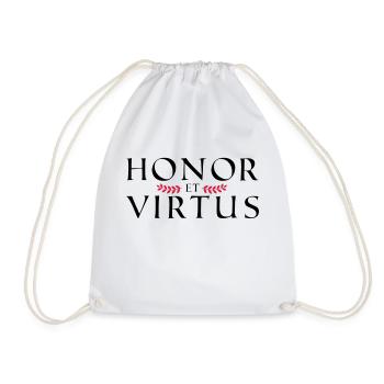 Honor Virtus 1 - Turnbeutel - Weiß - Vorne
