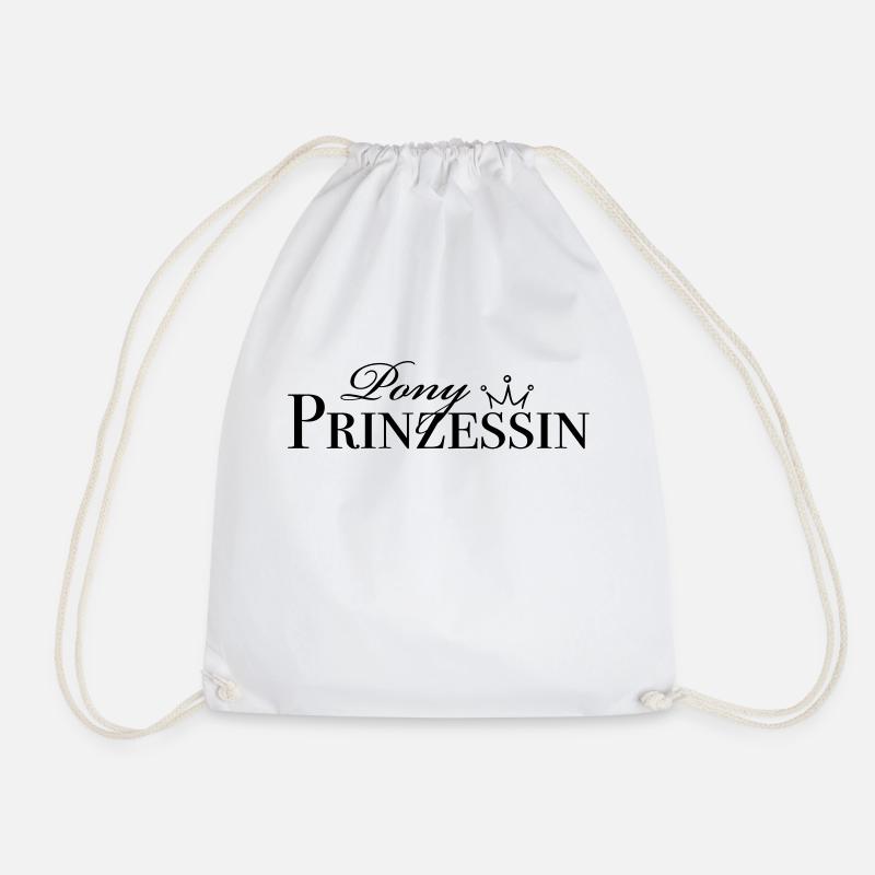 Pony Prinzessin - Turnbeutel - Weiß