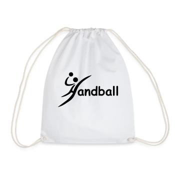 T-shirt de Handball - Handball - Sac de sport léger - blanc - Devant