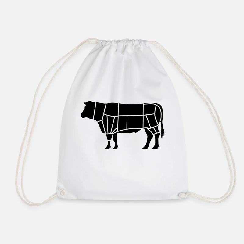 fleisch fleischer_b1 - Turnbeutel - Weiß