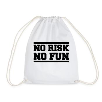 no_risk_no_fun_ay1 - Sac de sport léger - blanc - Devant