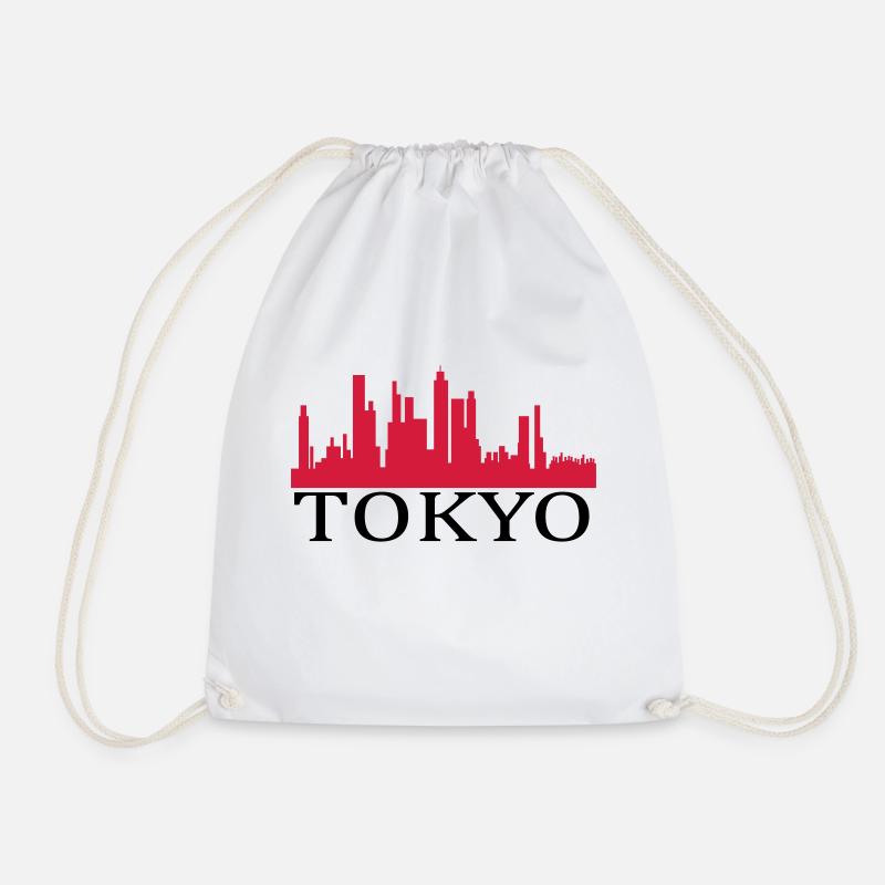 tokyo - Turnbeutel - Weiß