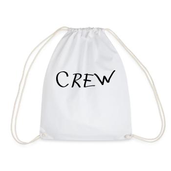 Crew - Drawstring Bag - white - Front