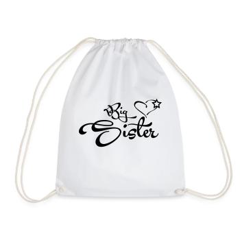 Big Sister - Sac de sport léger - blanc - Devant